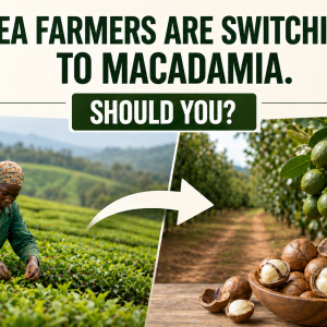 Farmers shifting from tea to macadamia in Kenya agricultural transition image